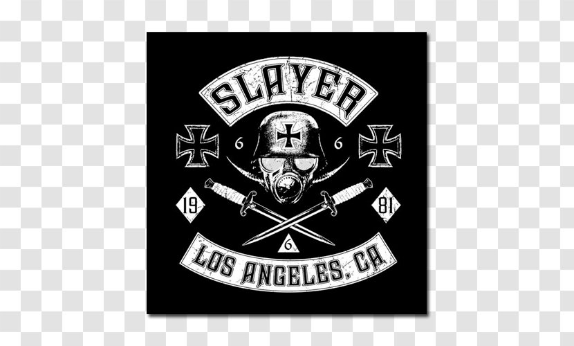 T-shirt Slayer Los Angeles Thrash Metal Heavy - Symbol Transparent PNG