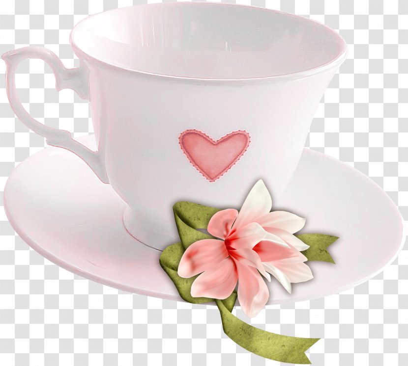 Flower Coffee Cup Saucer Gratis - Porcelain - Glass Flowers Transparent PNG