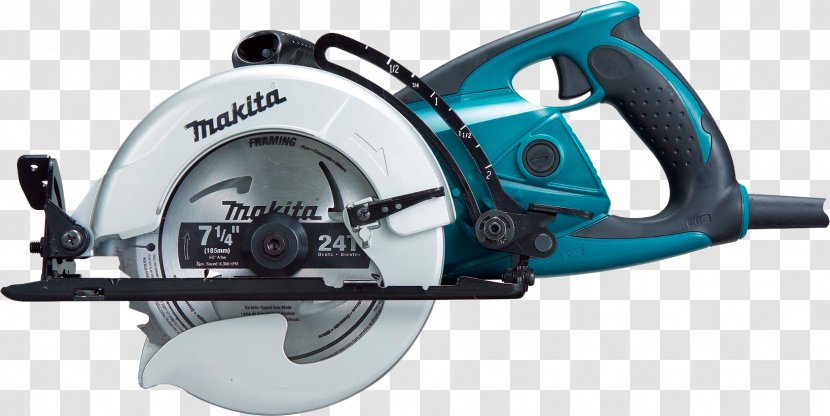 Circular Saw Makita Spiral Bevel Gear Worm Drive - Power Tool - Hand Transparent PNG