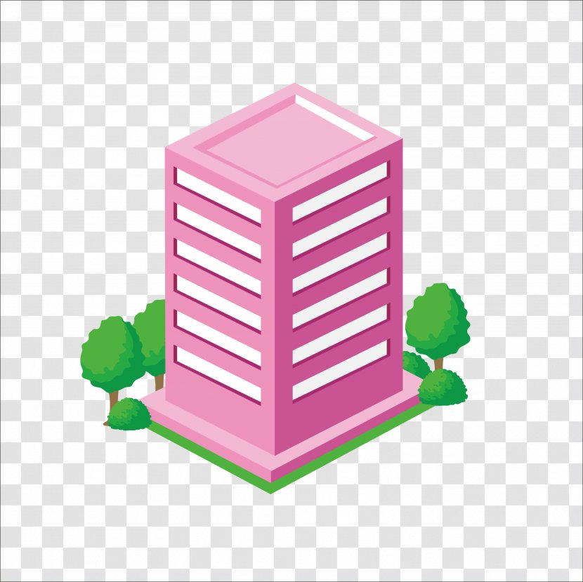 Building Icon - Architectural Engineering - Flat Transparent PNG