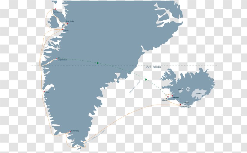 Icelandic Goat Greenland Map Travel - Sky Transparent PNG