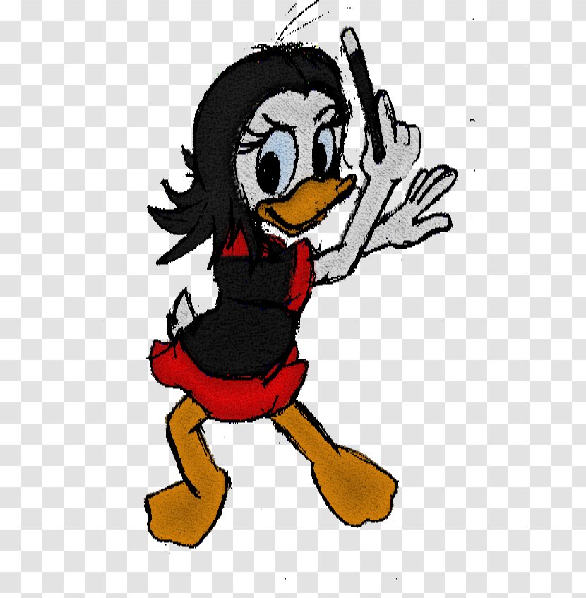 Donald Duck Minnie Mouse Webby Vanderquack Mickey - Vertebrate - Chalk Lines Transparent PNG
