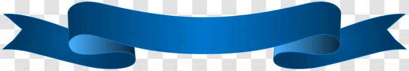 Paper Banner Ribbon Blue Clip Art - Banners Transparent PNG