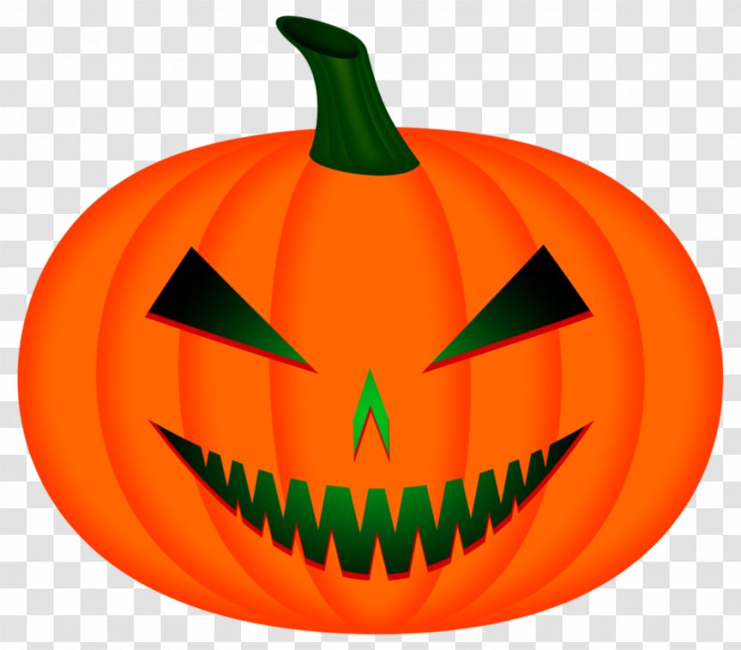 Jack-o'-lantern Halloween A Very Scary Jack-O-Lantern Clip Art - Winter Squash - Jack Transparent PNG