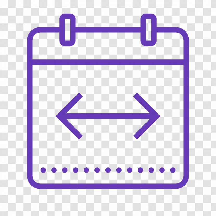 Dotty Dots - Violet - Calendar Icon Transparent PNG