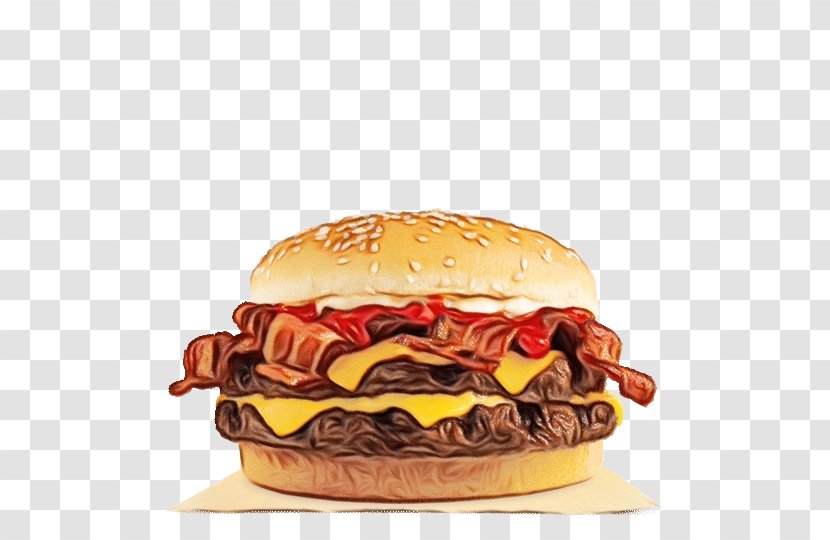 Junk Food Cartoon - Baconator - Ham And Cheese Sandwich Bologna Transparent PNG