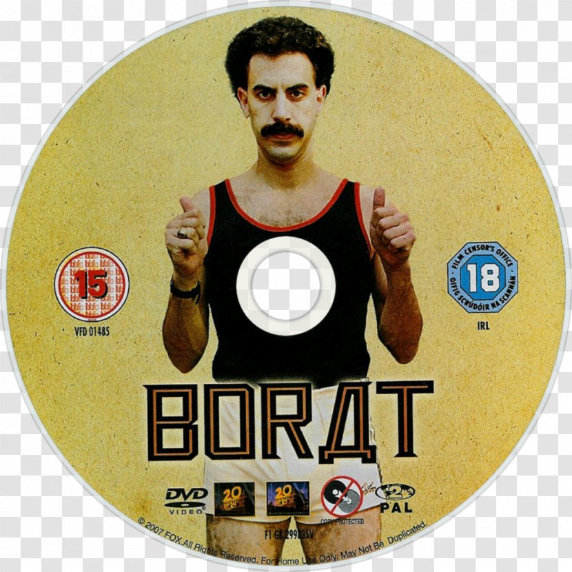 Borat DVD Blu-ray Disc YouTube Film - Dvd Transparent PNG