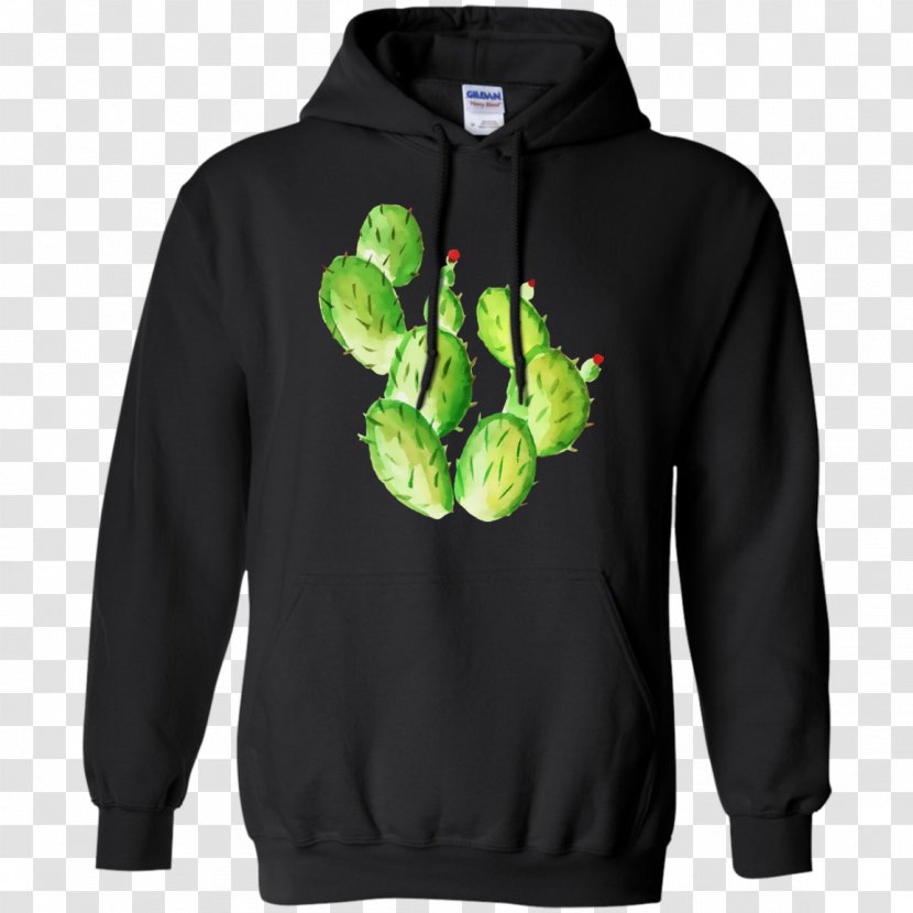 T-shirt Hoodie Sleeve Gildan Activewear - Leaf - Watercolor Cactus Transparent PNG