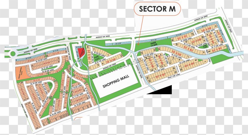 Bahria Town Enclave Islamabad Sector M Marla N - Urban Design - Plot For Sale Transparent PNG