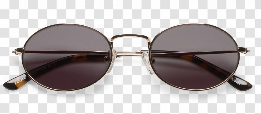 Color Gold Actor Model Sunglasses - Clothing Transparent PNG