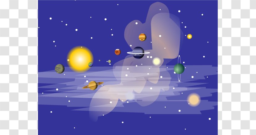 Planet Milky Way Galaxy Solar System Clip Art - Universe - Cliparts Transparent PNG