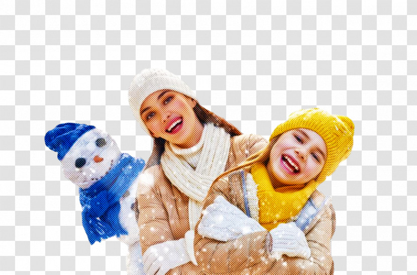 Fun Playing In The Snow Child Happy Smile Transparent PNG