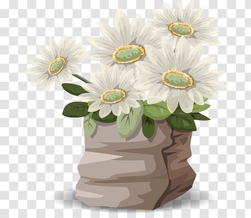 Common Daisy Flower Vaginitis Itch Clip Art - Tree Transparent PNG