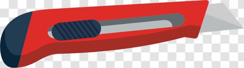 Brand Red Angle - Hardware - Cartoon Art Knife Transparent PNG