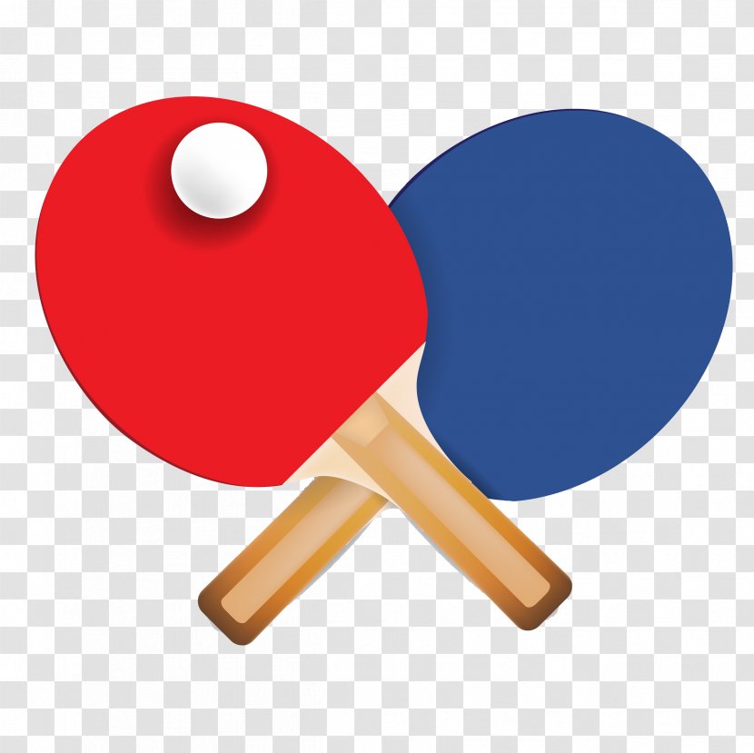 Table Tennis Racket Addicting Games Clip Art - Pingpongbal - Ping Pong Download Transparent PNG