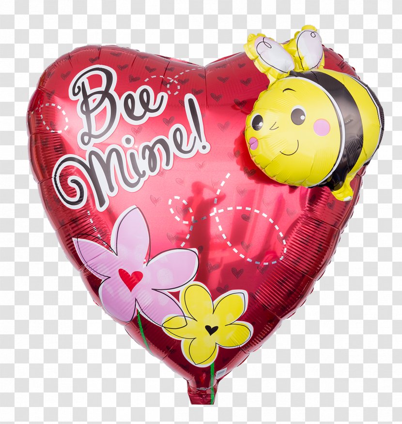Toy Balloon Love Heart Gift - Mining Honey Bees Transparent PNG