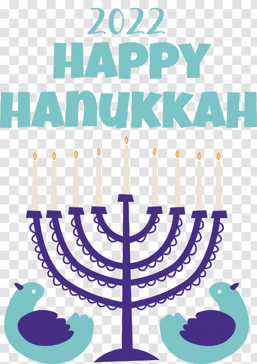 Happy Hanukkah Lighting Dreidel Sufganiyot Transparent PNG