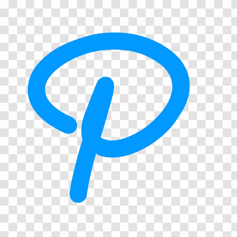 Pinterest Logo - Blue - P.Others Transparent PNG
