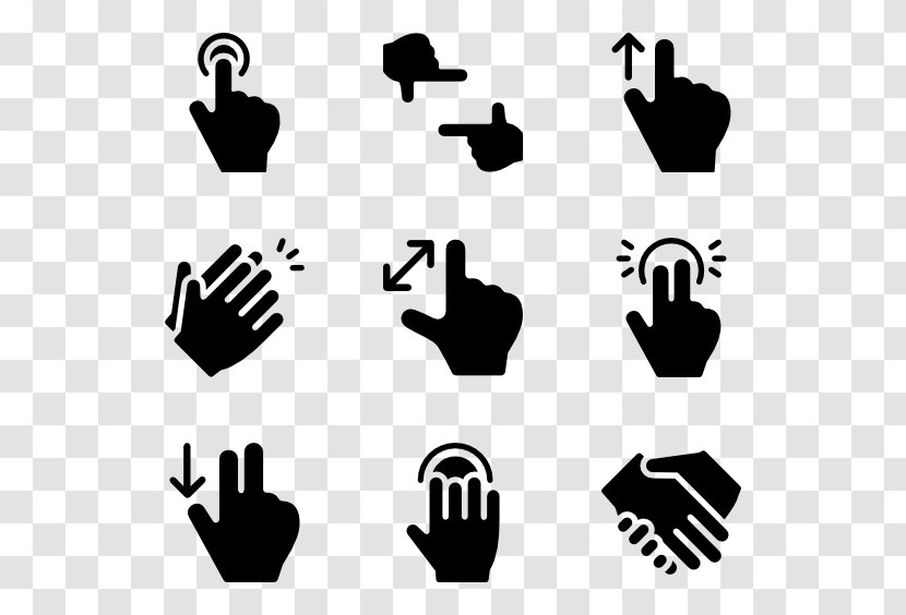 Hand Middle Finger Clip Art - Symbol - Vector Transparent PNG