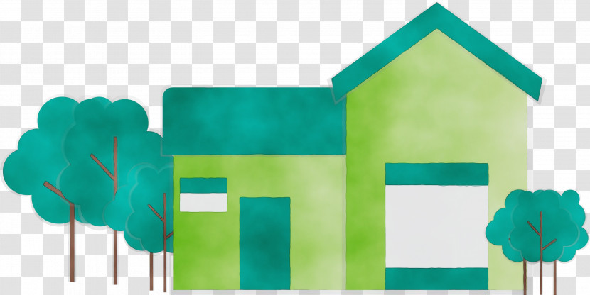 Green Turquoise Font Line Logo Transparent PNG