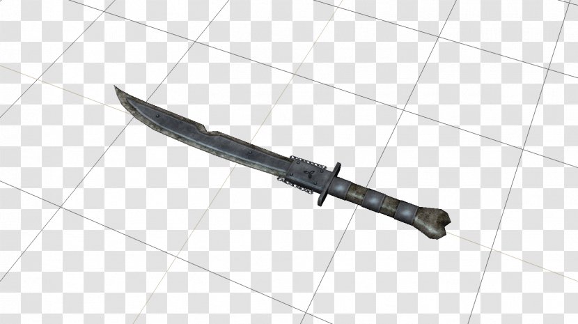 Knife Melee Weapon Dagger Hunting & Survival Knives - White Transparent PNG