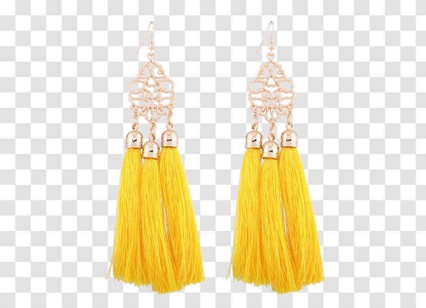 Earring Jewellery Tassel Charms & Pendants Silver - Clothing - Twinkle Deals Dresses Transparent PNG