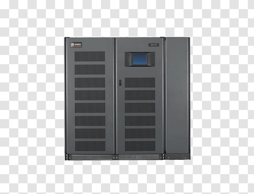 UPS Computer Servers Volt-ampere Vertiv Co Electric Power - Enclosure - Electronic Device Transparent PNG