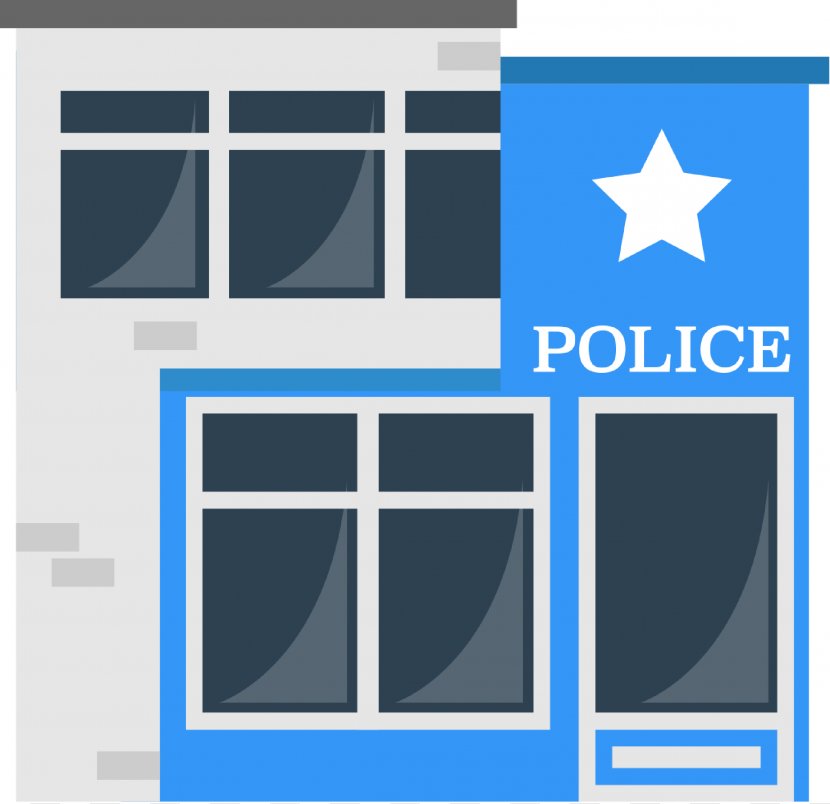 Police Station Prison Building - Window - Cartoon Transparent PNG