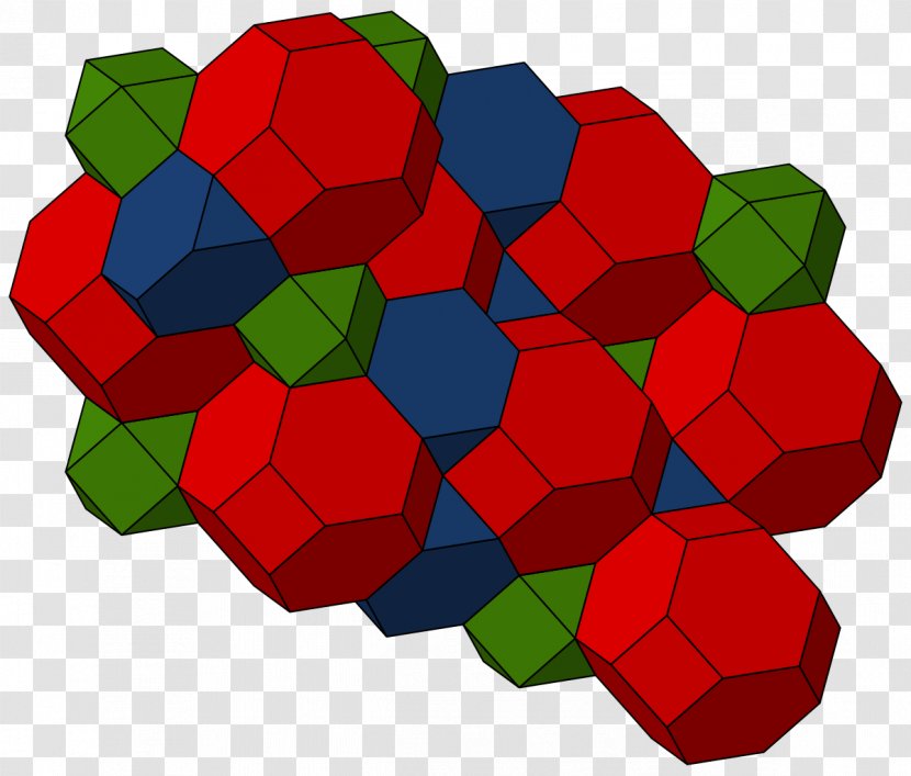 Cubic Honeycomb Tetrahedral-octahedral Truncation Octahedron - Zonohedron - Cube Transparent PNG