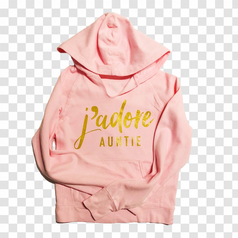 Hoodie Bluza Sleeve Pink M - Auntie Transparent PNG