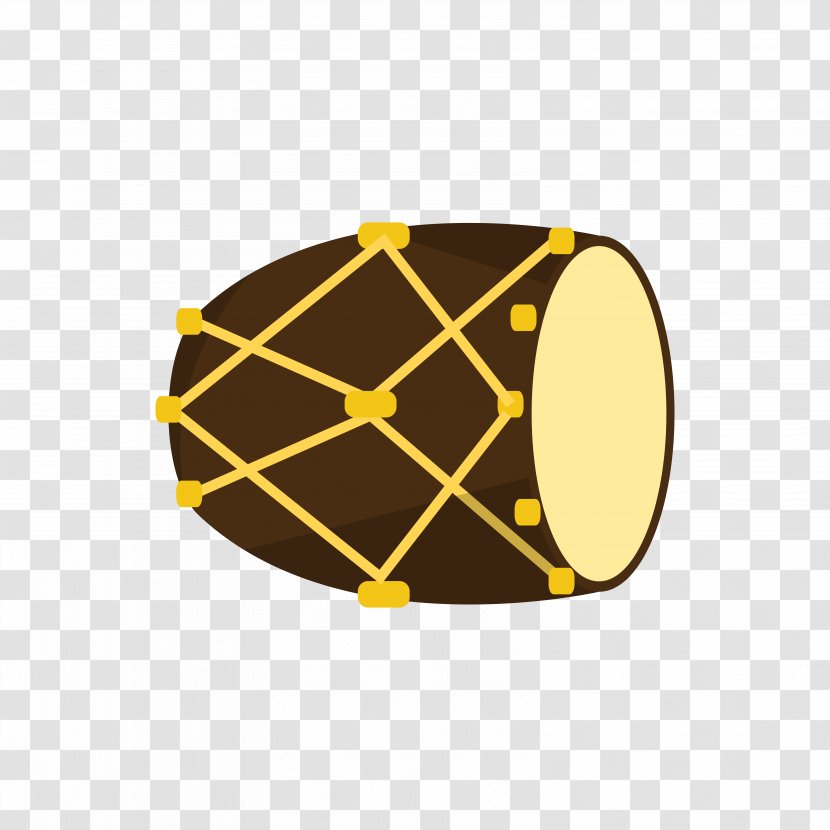 Drum Icon - Tree - Vector Flat Tribal Drums Transparent PNG