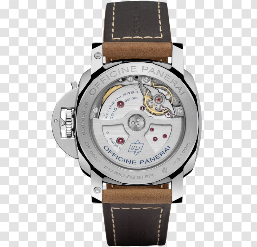 Watch Panerai Men's Luminor Marina 1950 3 Days Strap Leather - Metal Transparent PNG