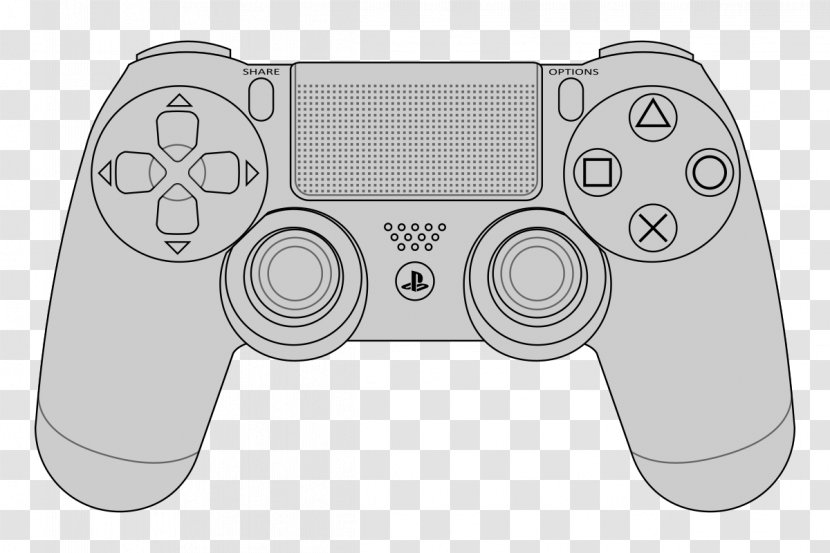 PlayStation 2 4 3 DualShock - Technology - Joystick Transparent PNG