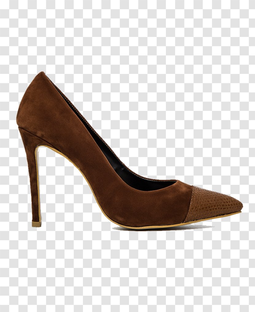 High-heeled Shoe ECCO Suede Stiletto Heel - Footwear - Dress Transparent PNG