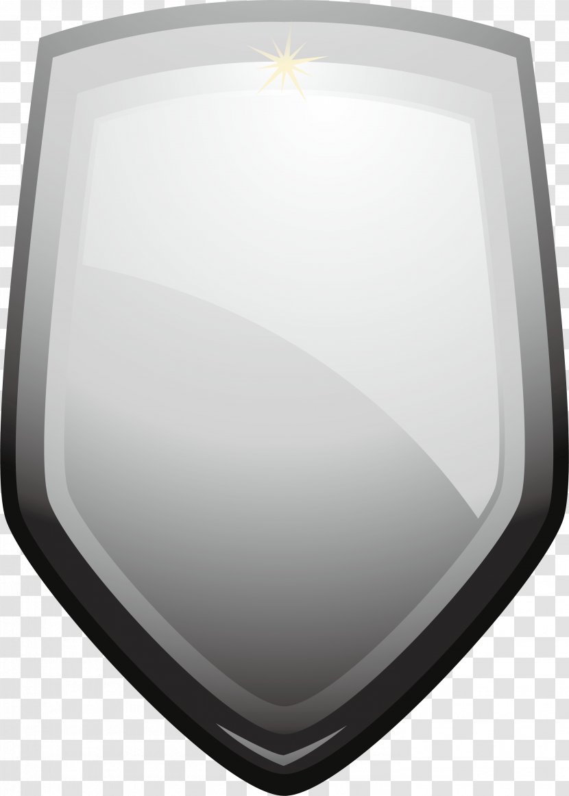 Silver Logo Icon - Shield Transparent PNG