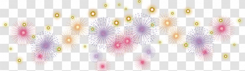 Paper Floral Design Interior Services Textile Pattern - Petal - Beautiful Fireworks Celebration Festival Transparent PNG