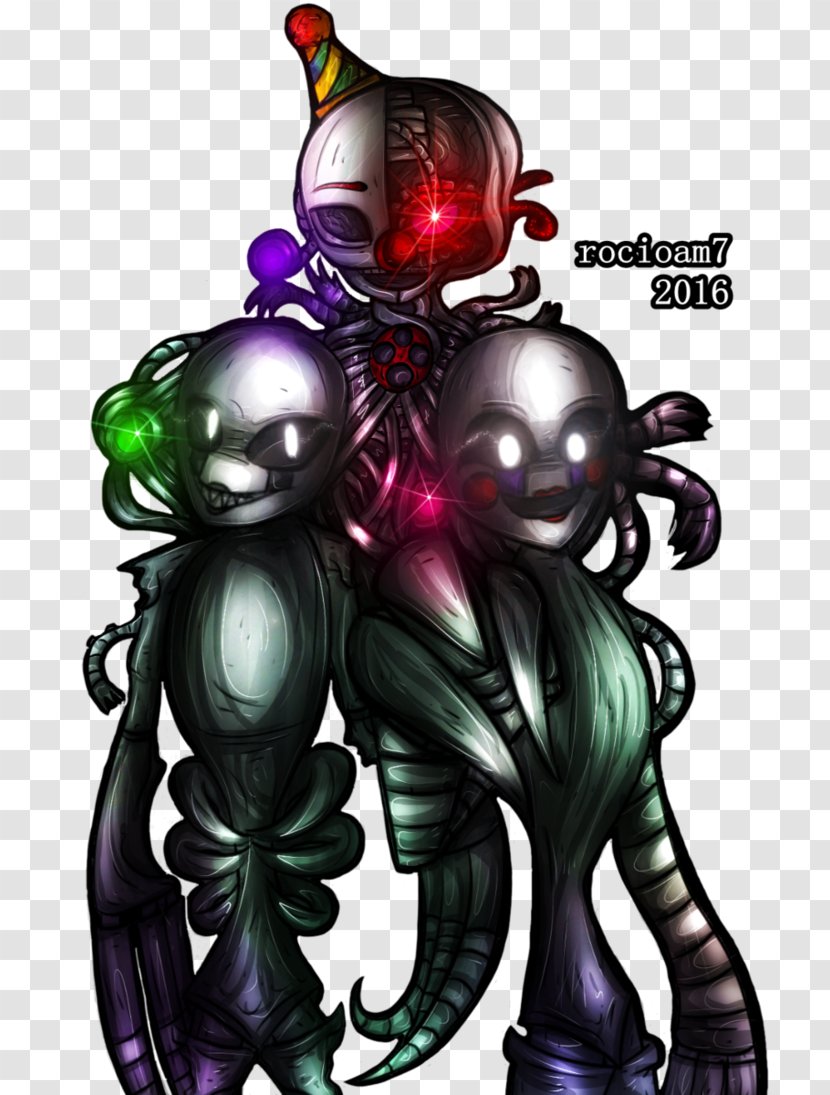 Five Nights At Freddy's: Sister Location Marionette Puppet Drawing - Art - Funtime Freddy Transparent PNG