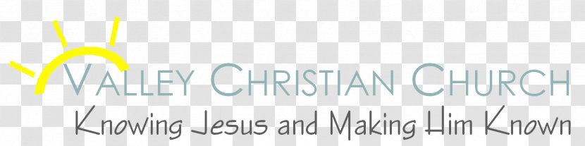 Logo Brand Font - Sky - Christian Church Transparent PNG