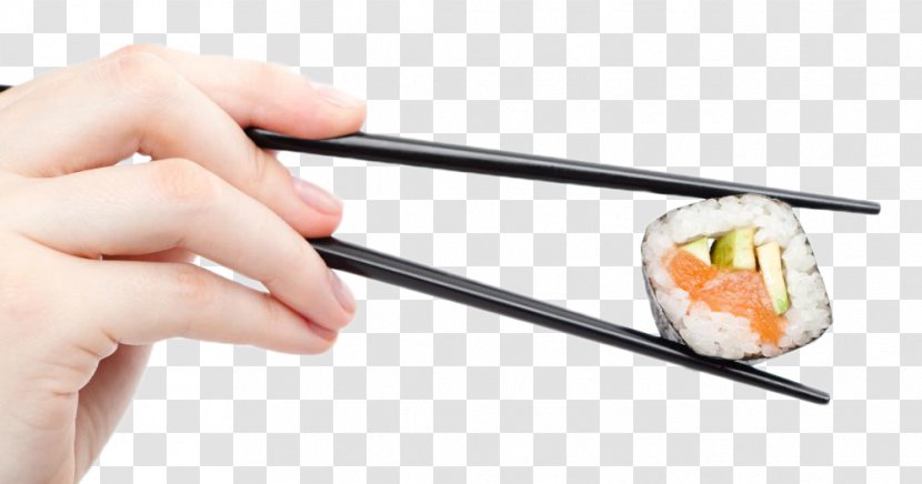 Sushi Chopsticks Japanese Cuisine Makizushi California Roll - Nail Transparent PNG