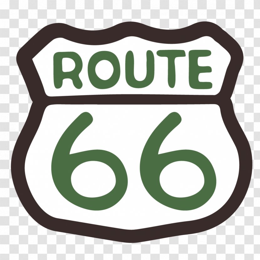 U.S. Route 66 In California Oklahoma Road Clip Art - Us - Sign Transparent PNG