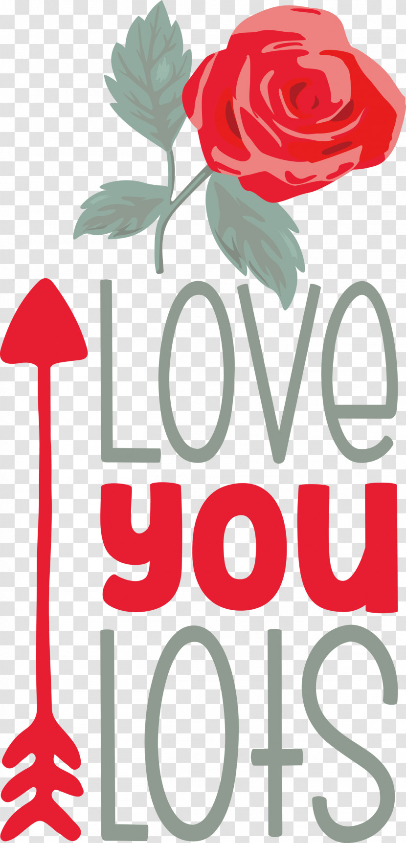 Love You Lots Valentines Day Valentine Transparent PNG