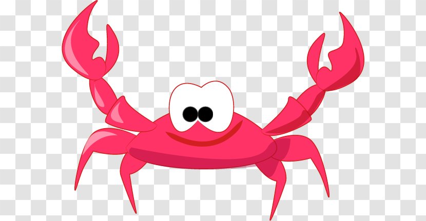 Crab Red Drawing Clip Art - Cartoon Transparent PNG