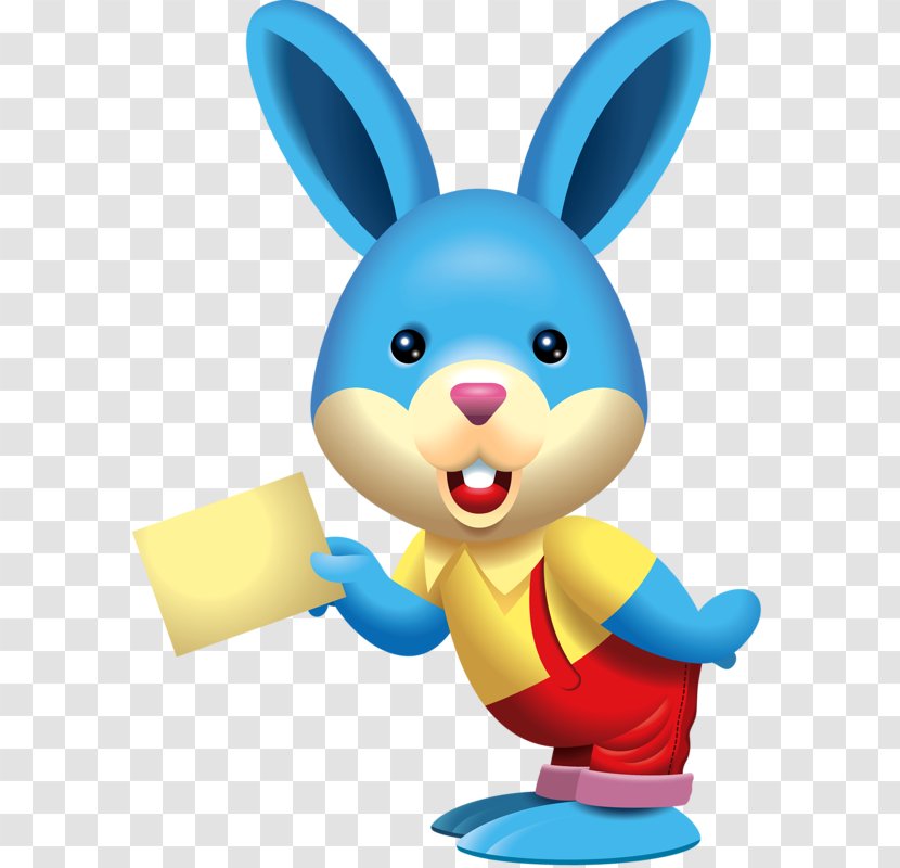 Easter Bunny Fun For Babies Rabbit Egg - Mammal - Take Paper Transparent PNG
