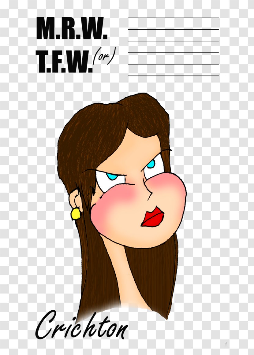 Cheek Ear Mouth Chin Lip - Frame - Embarrassed Expression Transparent PNG