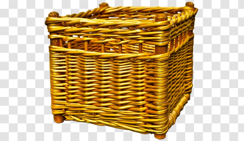 Picnic Baskets Basket Weaving Wicker - Food Transparent PNG