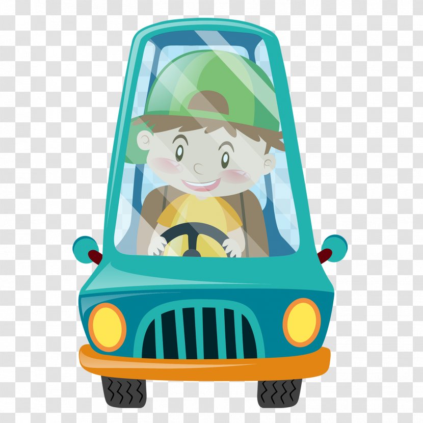 Vector Graphics Illustration Stock Photography Cartoon Child - Boy - Drive Up Transparent PNG