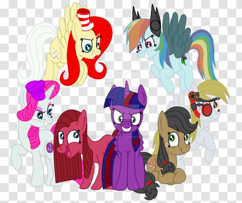 Twilight Sparkle Pinkie Pie Rainbow Dash Pony Princess Celestia - Francie Transparent PNG