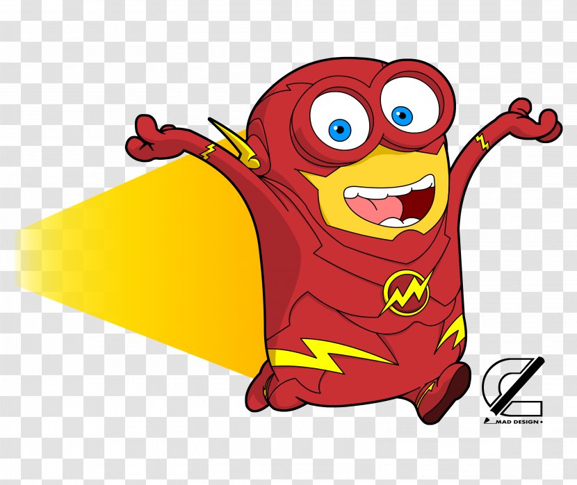 Flash Baris Alenas Minions DC Comics - Cartoon Transparent PNG