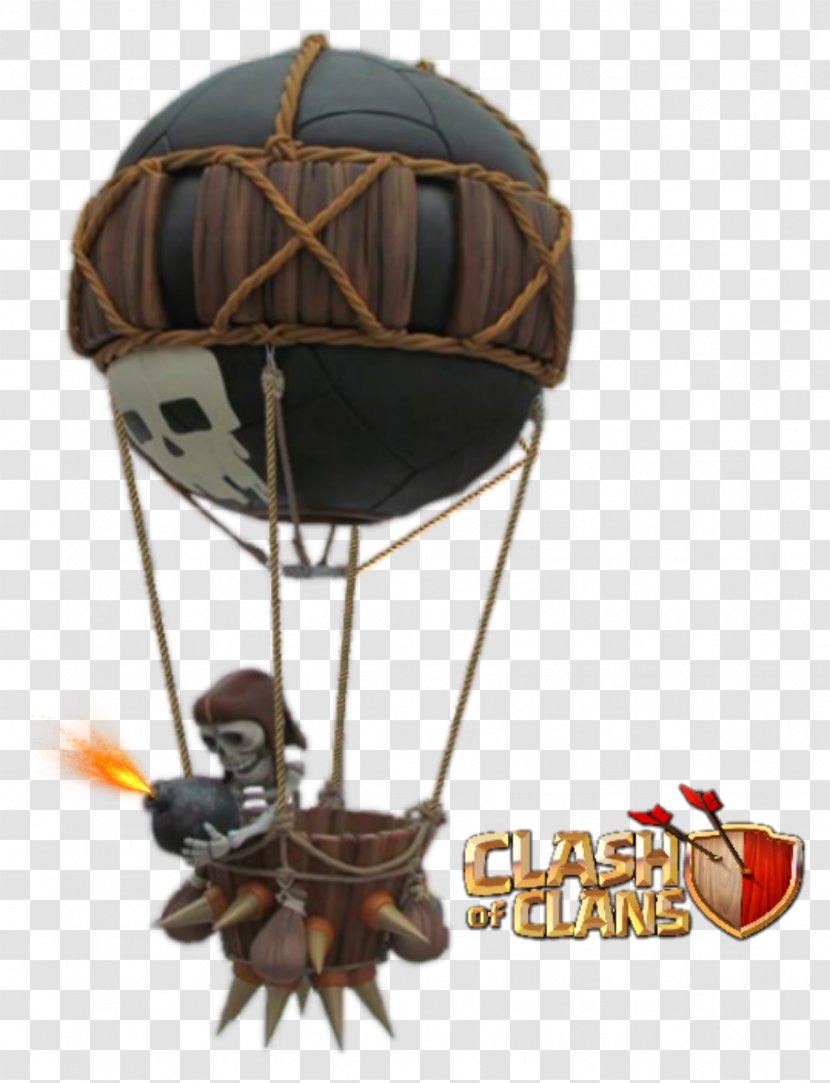 Clash Of Clans Royale Hot Air Balloon Transparent PNG