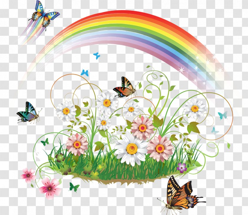 Surfing The Rainbow: Visualisation And Chakra Balancing For Writers Amazon.com Stock Photography Color - Butterfly - Rainbow Transparent PNG